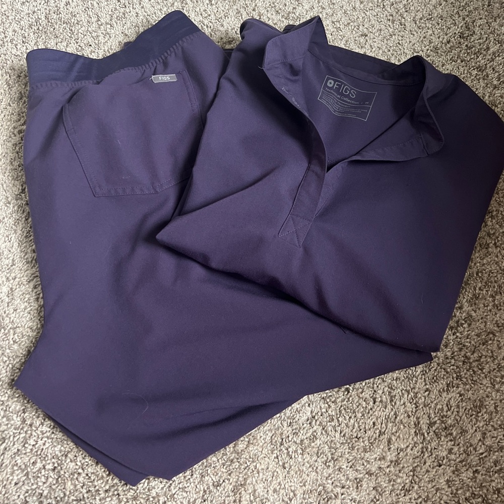 Figs purple set